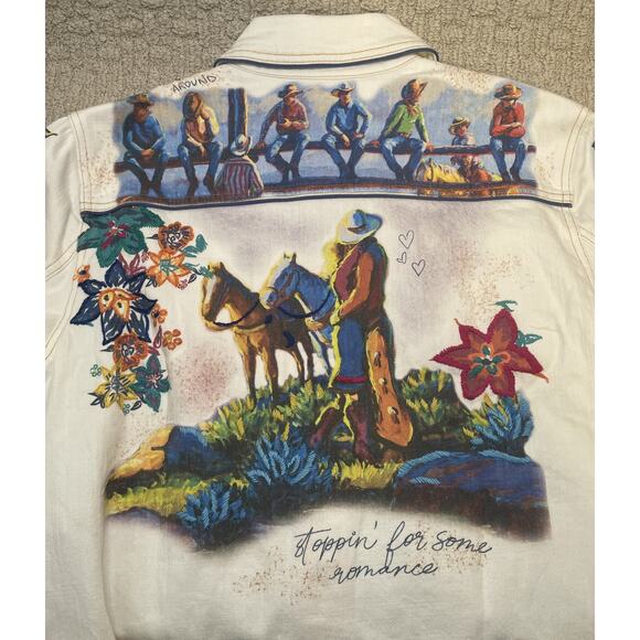 Double D Ranch Embroidered West of the Colorado Jacket 1X NWT Ranch Romance - Picture 8 of 16